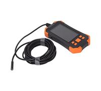 Aramox Caméra d'Inspection Endoscopique à Double Objectif de 7,9 Mm avec écran IPS de 4,3 Pouces, 1080P IP67, 3000 MAh, Câble de 5 M pour la Réparation Automobile, Inspection des Tuyaux, (ORANGE)