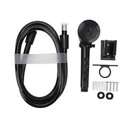 Aramox Camper Pommeau de Douche à Main pour RV Camper Van Voyage Remorque Motorhom, Ensemble de Douche à Main 1.5m Tuyau 3 Position Pommeau de Douche (Noir)