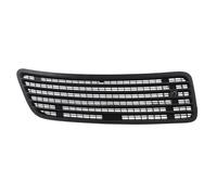 Aramox Capot Avant Upper Grill Vent Garniture Bonnet Air Vent Grille Couverture pour S Classe W221 2007 à 2013 avec Élégant Noir Design Enhanced Airflow ABS Matériel (Gauche: 2218800205)