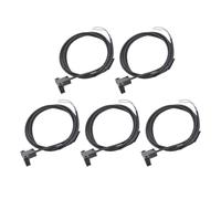 Aramox Capteur de Commutation Photoélectrique 5 Pièces, Construction ABS, Détection d'objets Très Précise, Polyvalent pour une Utilisation Industrielle, Sortie DC 5-24 V