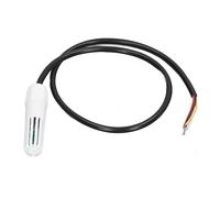 Aramox Capteur de Température et d'humidité Transmetteur de Température et d'humidité ABS 12 à 24 V CC Sortie 0 à 10 V Réponse Rapide Haute Précision pour Conduits CVC Salle de Laboratoire à Effet