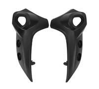 Aramox Carénage Latéral de Phare Avant de Moto FZ6, Couvercle de Carénage de Phare ABS avec Support pour FZ6 FZ-6N 2004 à 2009