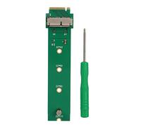 Aramox Carte Adaptateur SSD vers M.2 pour MZ-JPV5120/0A4, Conversion pour SSD vers M.2 NGFF PCI-e SSD, Lecture/écriture de Données Couleur Verte 11,1 X 2,8 X 1,1 Cm pour MZ-JPU512T/0A6
