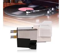 Aramox Cartouche de Platine Vinyle Cartouche de Phonographe en Métal et Plastique Support 13 Mm Force de Suivi de 1,5 à 2 G Installation Simple pour Platines Vinyles, Tourne-disques DJ et Audio