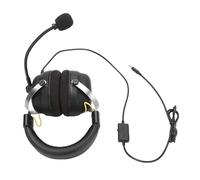 Aramox Casque de Jeu Son Surround 7.1 avec Pilotes de 50 Mm Cadre en Acier Isolation du Bruit Mousse à Mémoire de Forme Conception Ergonomique pour PC Switch
