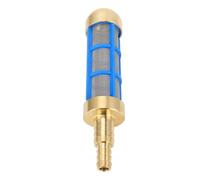 Aramox Casquette à Eau de 3/4 de Pouce Afficier en Laiton Pickup Filtre Pression Rondelle avec Maille en Acier Inoxydable, pour Jardin Pompe à Haute Pression