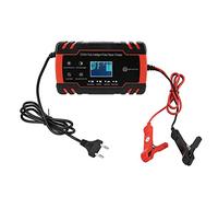 Aramox Chargeur de Batterie de Voiture, Chargeur de Batterie 12V/24V 2-150Ah Réparation Automatique Intelligente pour Moto de Voiture 110V-240V(Norme européenne)