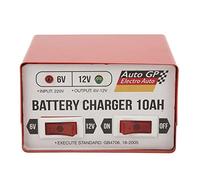 Aramox Chargeur de Batterie Intelligent pour Voiture Rapide Réparation Machine 6V 12V Chargeur de Batterie Portable Mainteneur de Batterie Chargeur d'entretien Réglable Rouge