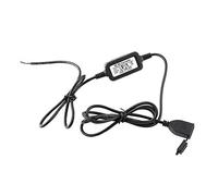 Aramox Chargeur de Prise USB Étanche pour Moto, GPS, Smartphones et Tablettes, Compatible avec SE, 1 Port USB, 5V, 12-24V, Étanche