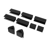 Aramox Chariot Clips de Montage de Pare-Brise Clips de Pare-Brise Clip de Montage en Caoutchouc en Plastique Clips de Fond Fit pour Club Car DS 2000-Up Cart