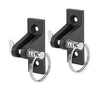 Aramox Charnière de Pont à Dégagement Rapide, Raccord D'auvent de Bateau Marin en Acier et en Plastique, Accessoires Durables pour Kayak, canoë, Canot de Pêche avec Anneau Fendu, Vendu