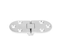 Aramox Charnière de Porte Marine, 2 Pièces de Charnières en Acier Inoxydable pour Bateau, Armoire D'estampage pour Porte de Cabine Marine 66 * 30 Mm