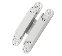 Aramox Charnières de Porte Charnière de Porte 3D en Alliage de Zinc Charnière Dissimulée Réglable à 180 Degrés pour Portes en Bois de 35 Mm et Plus Conception Silencieuse en Nylon pour un Usage