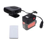 Aramox Chauffage de Voiture Portable pour Véhicule, Dégivreur et Désembueur de Voiture à Double USB 200W avec Thermostat Réglable et Rotation à 360°