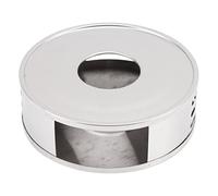 Aramox Chauffe-Théière, Conception en Acier Inoxydable, Garde Votre thé au Chaud avec Bougeoir et Caractéristiques Creuses pour des Moments Confortables (Trou Transversal)