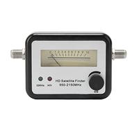 Aramox Chercheur de Signal Satellite Numérique, 950-2150MHz Précision | Écran LCD pour visibilité nocturne, indicateur d\'alimentation 13-18 V, buzzer intégré, alignement de la parabole