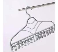 Aramox Cintre Multifonctionnel, Conception sans Couture en Plastique avec Crochet à Pince en Forme de V, Idéal pour les Chaussettes et les Soutiens-gorge, Parfait pour le Séchage à la Maison et dans