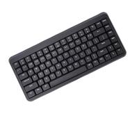 Aramox Clavier Bluetooth sans Fil, Clavier Compact Pleine Taille 105 Touches avec Récepteur BT 5.1 et 2,4 G Double Mode pour Ordinateur de Bureau, Ordinateur Portable (Black)