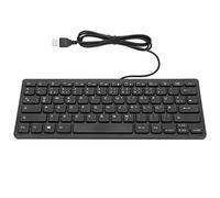 Aramox Clavier Mécanique, 78 Touches, Plug et Jouer avec Un Câble USB de 1,5 Mètre, Une Forte compatibilité, Une Conception Ergonomique, en Matériau ABS, Facile à Transporter, pour Ordinateur PC