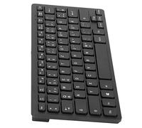 Aramox Clavier Mécanique, Clavier PC Filaire ABS 78 Touches Disposition Française AZERTY, Plug and Play avec Câble USB de 1,5 M, Conception Compacte Ultra Fine pour PC Portable, Bureau, Voyage