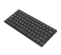 Aramox Clavier Mécanique, Clavier PC Filaire ABS 78 Touches Disposition Française AZERTY, Plug and Play avec Câble USB de 1,5 M, Conception Compacte Ultra Fine pour PC Portable, Bureau, Voyage (russe)