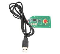 Aramox Clavier Trackpoint, Capuchon Rouge Détachable de 1 M, Pointeur pour Ordinateur Portable, Bâton de Souris avec Boutons Gauche et Droite et Molette pour Ordinateurs Portables, Remplacement USB