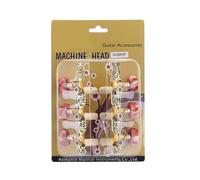 Aramox Clés de Guitare Alice AO 020HV2P Plaquées or, Mécaniques Dorées avec