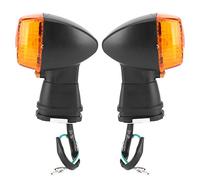 Aramox Clignotant pour ZX900 ZX-9R, 2 pièces 12V clignotant de moto lumière jaune