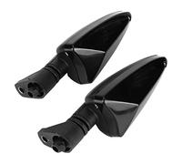 Aramox Clignotants de Moto - 1 Paire Compatible avec Tiger 800 2011-2013, 675 / R 2009-2014 (Noir Fumé)