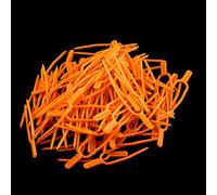 Aramox Clips de Fixation Stolon 100Pcs Clips de Vigne de Jardin en Plastique avec Point de Croix Robuste pour Plantes de Melon de Fraise Conception de Poignée Ergonomique Facile à Utiliser