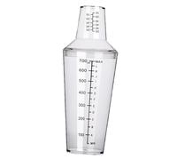 Aramox Cocktail Shaker Bartender Shaker Mixology Tool 700 ML avec des Marques D'échelle PC pour Bubble Tea Shop Home Utilisation