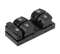 Aramox Commutateur de Fenêtre Électrique pour S4 RS4 S6 RS6 , Noir, Plastique, 4F0959851A