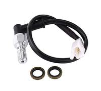 Aramox Commutateur de Frein Hydraulique de Moto, Interrupteur de Feu Stop Hydraulique, Interrupteur de Feu Arrière Universel pour Moto, Scooter, Cyclomoteur, Dirt Pit Bike, ATV, M10 * 1.25mm