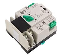 Aramox Commutateur de Transfert Automatique à Double Alimentation, Matériau PC Ignifuge, Commutation Rapide en Millisecondes pour Boîte de Distribution PZ30 et continuité d'Alimentation Fiable (63A)