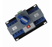 Aramox Commutateur de Transfert Automatique, Commutateur de Transfert de Conception en Plastique 63A 4P avec Fonctionnalités de Commutation Automatique pour les Systèmes électriques