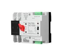 Aramox Commutateur de Transfert Automatique Compact, Sélecteur Double