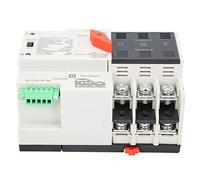 Aramox Commutateur de Transfert Automatique, Double Puissance 100A 3P AC400V, Alimentation de Sauvegarde d'urgence, Conception Compacte pour les Boîtes PZ30, Adaptée à une Alimentation AC 50 à 60 Hz
