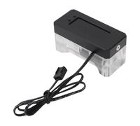 Aramox Compteur de Refroidissement par Eau, Thermomètre Numérique avec écran LCD pour Système de Refroidissement PC 12-24 V, Surveillance du Régime et de la Température en Temps Réel avec Alarme