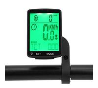 Aramox Compteur de Vélo, écran LED 2,8 Pouces Cyclisme Speedomètre | Traqueur d\'odomètre ABS, vitesse 0-99,9 kmh ou mph, distance jusqu\'à 999,99 mi, écran lumineux, support de guidon pour
