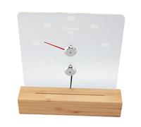 Aramox Compteur d'humidité et de Température de Sauna avec Lumière LED, Accessoire pour Salle de Sauna, Maison et Hôtel (Plage d'affichage Celsius 0°C-120°C)