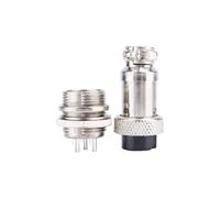 Aramox Connecteur de Bougie d'aviation, Prise de Billette électrique de Type à Vis en Métal, 5A, Large Gamme pour les Systèmes de Données et l'automatisation