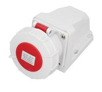 Aramox Connecteur de Bougie Industrielle IP67, Matériau ABS, Socket 4 Broches 32a 3p, Idéal pour les Usines et Ateliers 380-415V