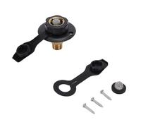 Aramox Connecteur D'entrée d'eau pour VR, Femelle NH 3/4 Pouce à Mâle NPT 1/2 Pouce, Construction en Laiton avec Clapet Anti-Retour, Bouchon Anti-poussière pour VR, Remorques