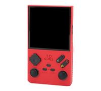 Aramox Console de Jeu Rétro, Console de Jeu Vidéo Rétro avec 256 G de Stockage, 45 émulateurs, Batterie de 4000mAh, WiFi, Prise de 3,5 Mm, 3 Mots Clés (Rouge)