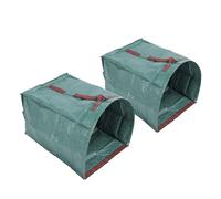 Aramox Conteneur à Déchets de Jardin de 200 L, Matériau PP Robuste, Sac à Feuilles Imperméable pour le Jardinage et le Nettoyage de la Pelouse