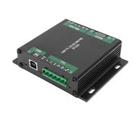 Aramox Convertisseur USB vers RS232 485 422 TTL, Boîtier en Aluminium, Transfert de Données Transparent avec Puce FT232 RL, Prend en Charge Plusieurs Appareils Industriels