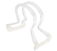 Aramox Correcteur de Collimateur d'arc de Violon, Redresseur d'arc en Silicone ABS pour Violons 4 4 3 1 2, Guides 'archet Droit, Corrige la Posture du Poignet, pour les étudiants Débutants (WHITE)
