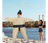 Aramox Costume de Sumo Gonflable, Polyester Imperméable, Conception Renforcée, Costume de Lutte Amusant pour Adultes, Idéal pour les Fêtes et les Festivals (Enfants (pour 120-140cm))