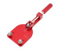 Aramox Coupe Filtre A Huile Oil Filter Cutter Tool, Zinc Alloy Cutter, High Efficiency, Easy Operation for 2 3 8in to 5in Filter Cutting Range (Rouge)