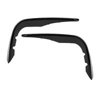 Aramox Coupe-vent pour Pare-chocs Avant, Coupe-vent pour Pare-chocs Avant Aileron de Voiture ABS Brillant Noir Antibrouillard pour Benz GLC-Class X253 C253 AMG-Line